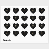 Cat Wizard Pet Grappig Schattige Heksenhalloweenko Hart Sticker (Vel)
