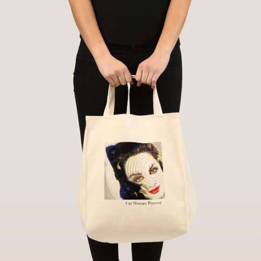 Cat Woman Tote Bag (Voorkant (product))