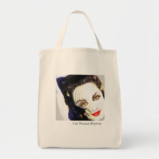 Cat Woman Tote Bag (Voorkant)