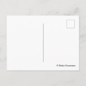 Cat Wordy Art Briefkaart (Achterkant)