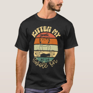 Cat Workout Gewichtheffen Grappig Fitness Kitten M T-shirt