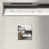 Cat World Domination Magnet (Insitu (Vaatwasser))