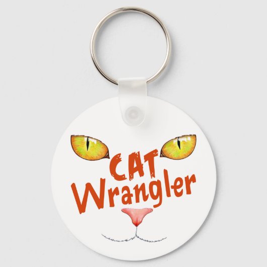 Cat Wrangler Sleutelhanger (Voorkant)