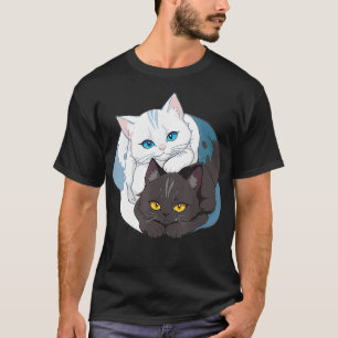 Cat Yin Yang T-shirt