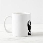 *Cat Yoga #5 digitale kunst Koffiemok (Links)