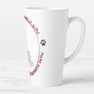 Cat Yoga Kalmte – Stretching Cat Inspirerend Latte Mok
