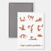 Cat Yoga Magneet (Voorkant / Achterkant)