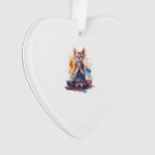 Cat Yoga Master Ornament (voorkant)