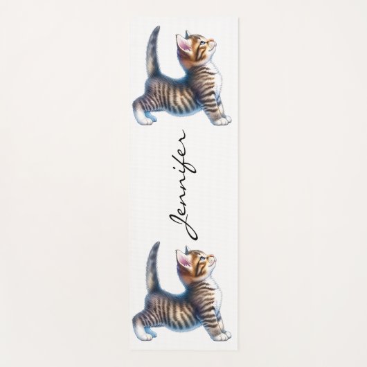 Cat Yoga Mat (Voorkant)