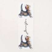 Cat Yoga Mat (Achterkant)