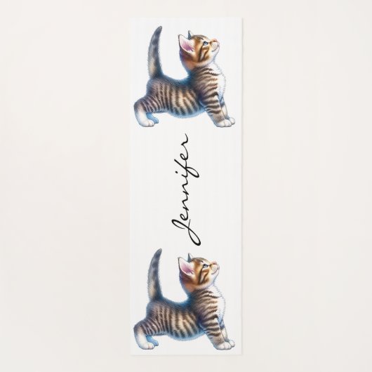 Cat Yoga Mat (Achterkant)