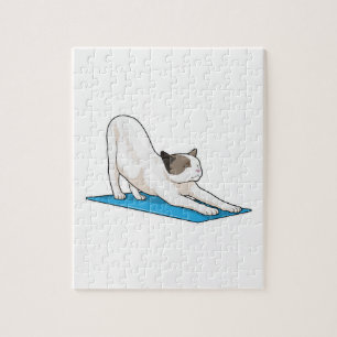 Cat Yoga Meditation Fitness Legpuzzel