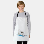 Cat Yoga Meditation Fitness Schort (Gedragen)