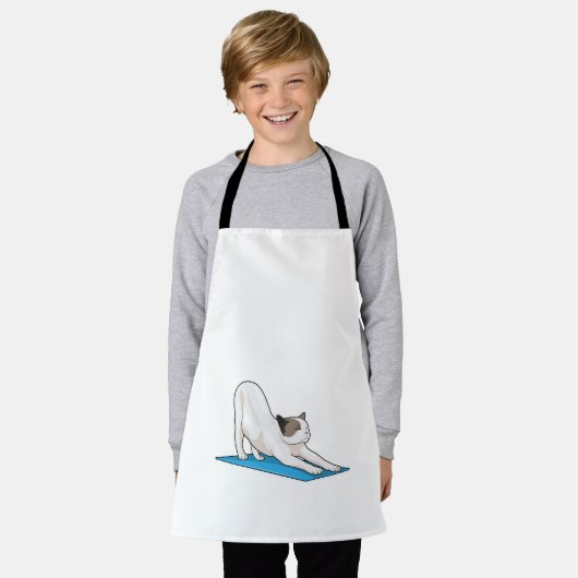 Cat Yoga Meditation Fitness Schort (Gedragen)