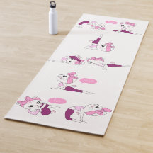 Cat Yoga Pose Mat