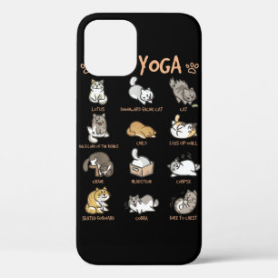 Cat Yoga Poses Cats die Mindfulness Meditat Case-Mate iPhone Case