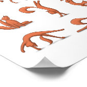 Cat Yoga Poster (Hoek)