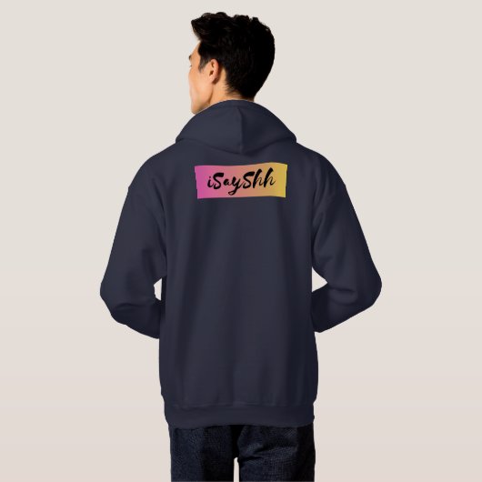 Cat zaklamp hoodie (Achterkant volledig)