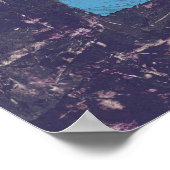 Cat zit voor jaarboek Foto Poster Wall Art (Hoek)