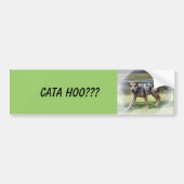 CATA HOO??? Bumpersticker (Voorkant)