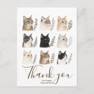 CataangereikteLiever Geschenk boho chic Briefkaart