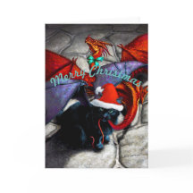 Catabat meegesleurd in wenskaart