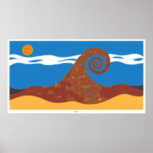 Cataclysm - Afdrukken Poster