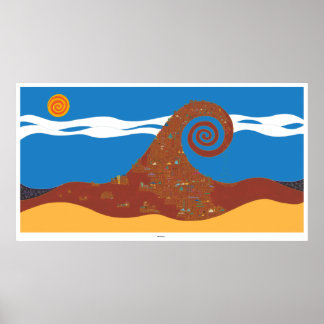 Cataclysm - Afdrukken Poster