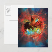 Cataclysmic Bat Logo Briefkaart (Voorkant / Achterkant)