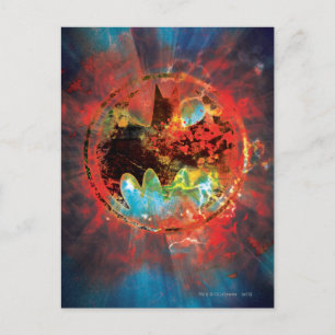 Cataclysmic Bat Logo Briefkaart