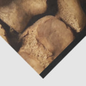 Catacomb Skulls 17 deklaagpapier Tissuepapier (Detail)