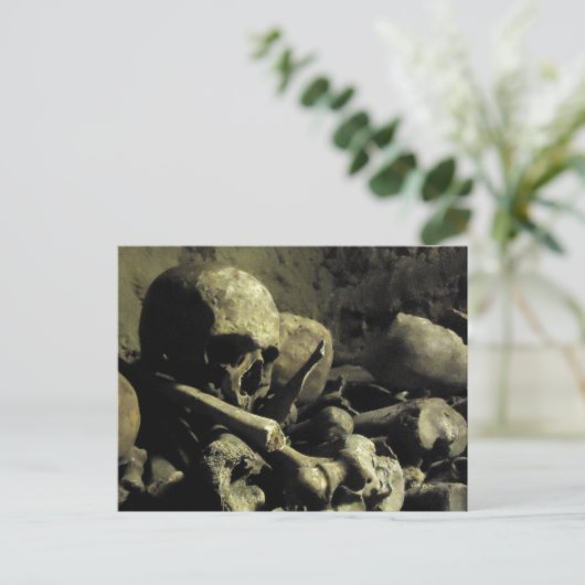 catacombe botten briefkaart (Staand voorkant)