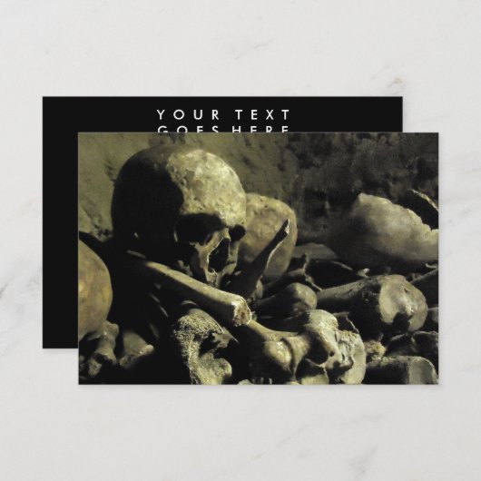 catacombe botten kaart (Voorkant / Achterkant)