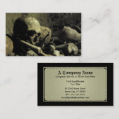 catacombe-botten visitekaartje (Voorkant / Achterkant)