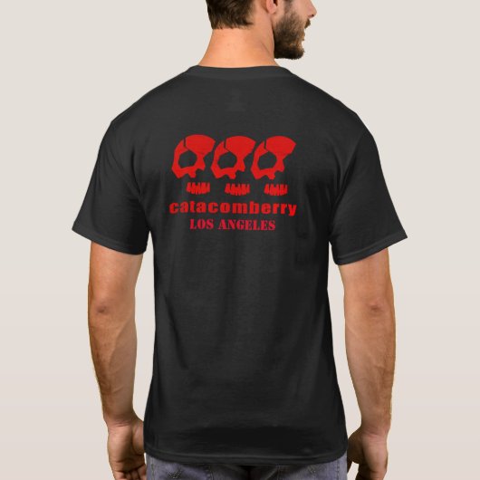 catacomberry 3 botkoppen t-shirt (Achterkant)