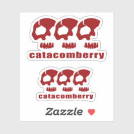 catacomberry-skuleton sticker
