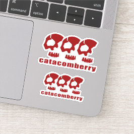 catacomberry-skuleton sticker