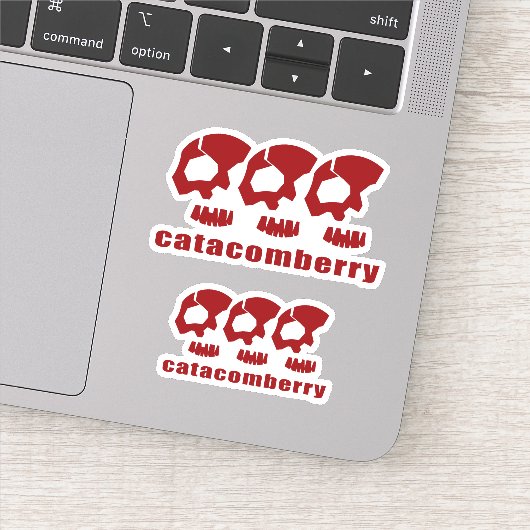 catacomberry-skuleton sticker (Detail)