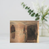 Catacombs op Malta Briefkaart (Staand voorkant)