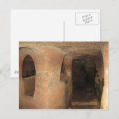 Catacombs op Malta Briefkaart (Voorkant / Achterkant)