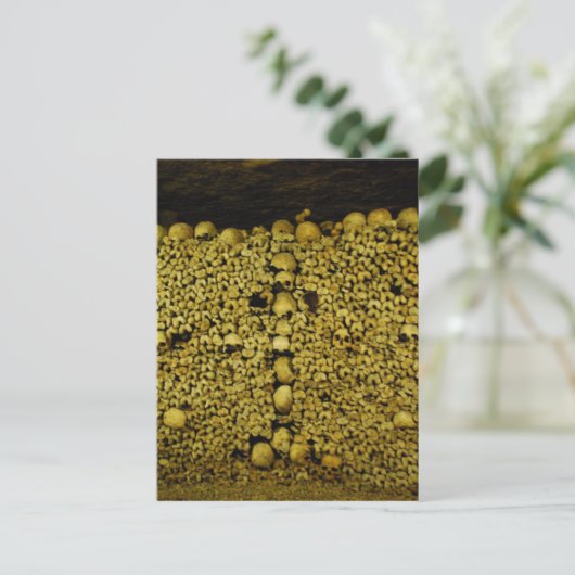 Catacombs van Parijs Briefkaart (Staand voorkant)