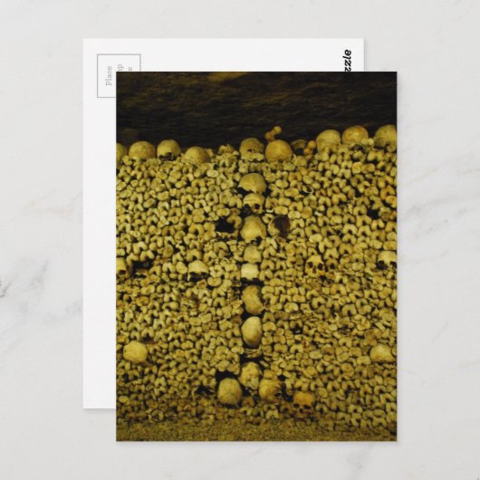 Catacombs van Parijs Briefkaart (Voorkant / Achterkant)