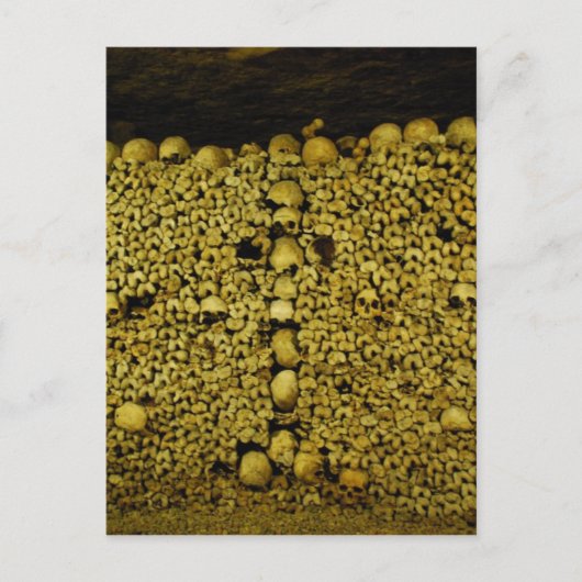 Catacombs van Parijs Briefkaart (Voorkant)