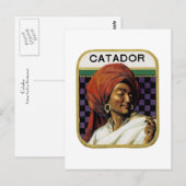 Catador Briefkaart (Voorkant / Achterkant)