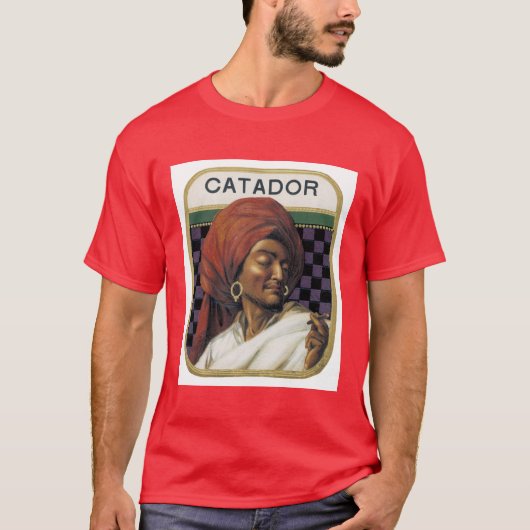 Catador Cigar Advertisement T-shirt (Voorkant)