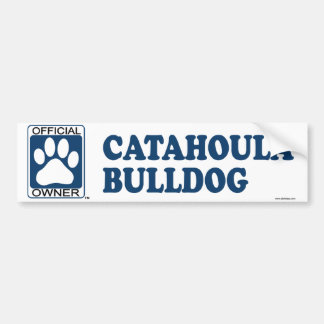 Catahoula Bulldog Blue Bumpersticker