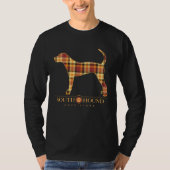 Catahoula Leopard Dog Autumn Plaid Pattern T-shirt (Voorkant)