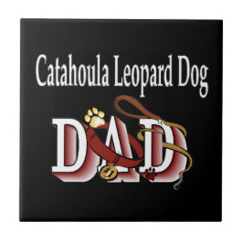 Catahoula Leopard Dog Dad Tegeltje
