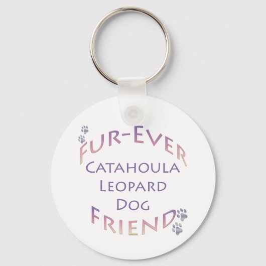 Catahoula Leopard Dog Furever Sleutelhanger (Voorkant)
