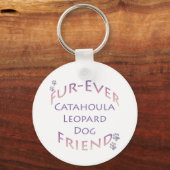 Catahoula Leopard Dog Furever Sleutelhanger (Voorkant)